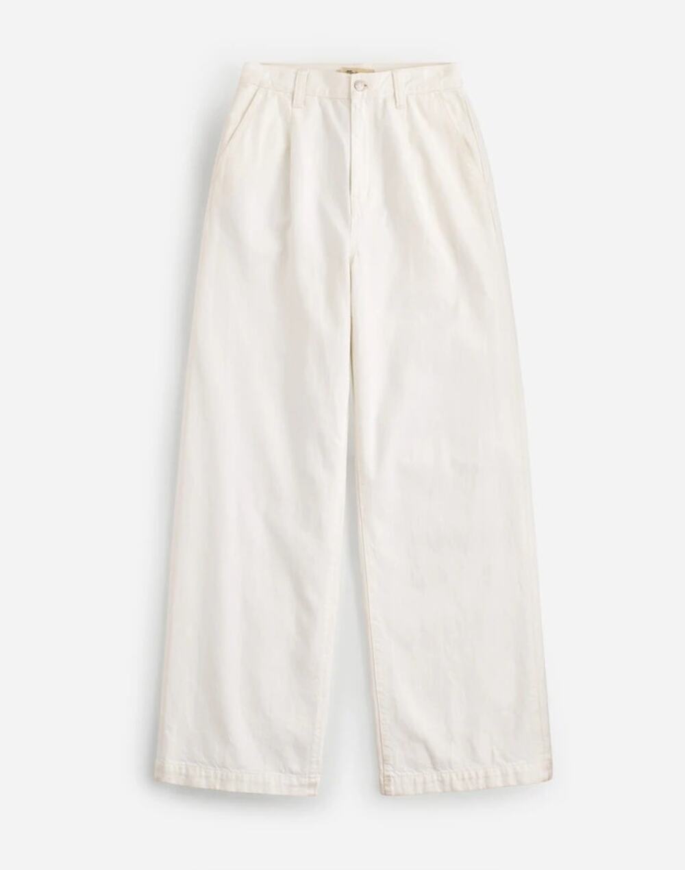 Madewell The Harlow Wide Leg Jean Airy Denim Edition Tile White Casual 29 NWT